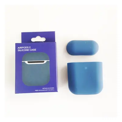 Jednobarevný obal pro AirPods 1/2 Barva: Dark Blue