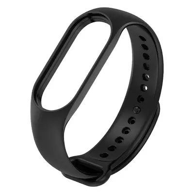 Náhradní náramek Mi Band 7/6/5 jednobarevný Barva: Černá, Pro Přístroj: Xiaomi Mi band 5/6/7