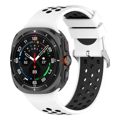 Dvojbarevný řemínek pro Samsung Galaxy Watch Ultra Barva: Bílo-Černý