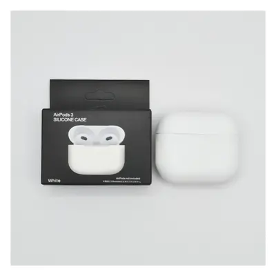 Jednobarevný obal pro AirPods 3 Barva: White