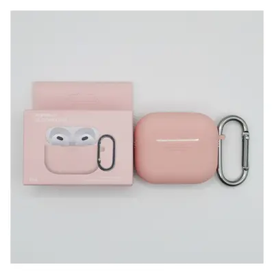 Jednobarevný obal s karabinou pro AirPods 3 Barva: Pink