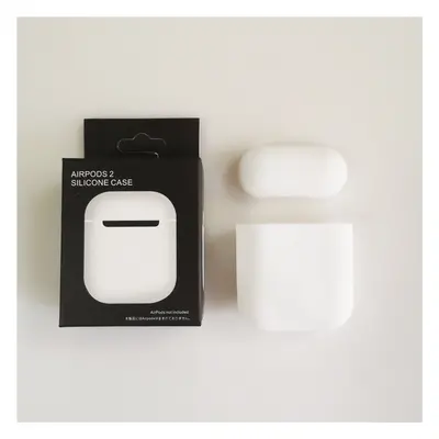 Jednobarevný obal pro AirPods 1/2 Barva: White