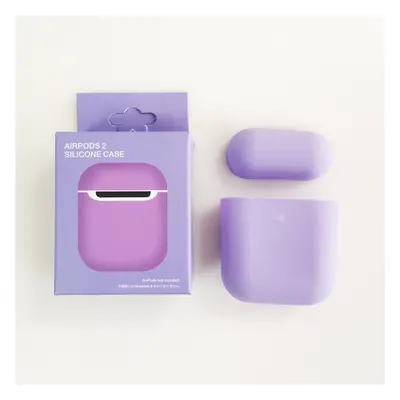 Jednobarevný obal pro AirPods 1/2 Barva: Mauve