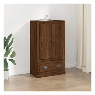 vidaXL Skříň highboard hnědý dub 60 x 35,5 x 103,5 kompozitní dřevo