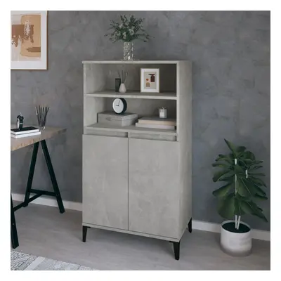 vidaXL Skříň highboard betonově šedá 60 x 36 x 110 cm kompozitní dřevo