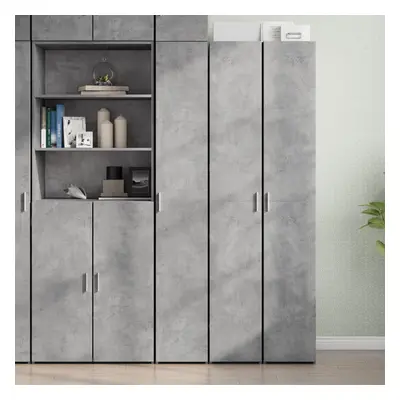 vidaXL Skříň highboard betonově šedá 30x42,5x185 cm kompozitní dřevo