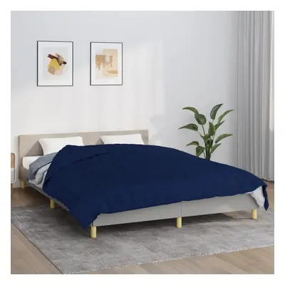 vidaXL Zátěžová deka modrá 200 x 230 cm 13 kg textil