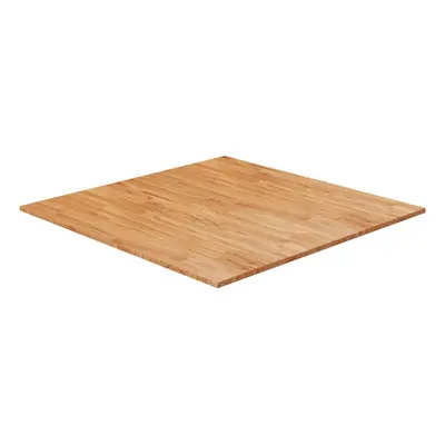 vidaXL Čtvercová stolní deska světle hnědá 90x90x2,5cm ošetřený dub