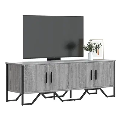 vidaXL TV skříňka šedá sonoma 122 x 34 x 41 cm kompozitní dřevo