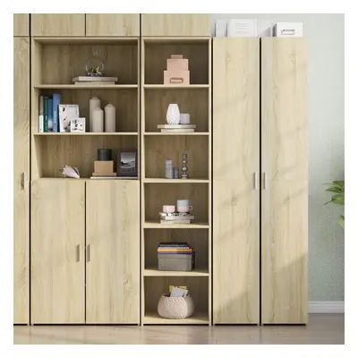 vidaXL Skříň highboard dub sonoma 45 x 41 x 185 cm kompozitní dřevo