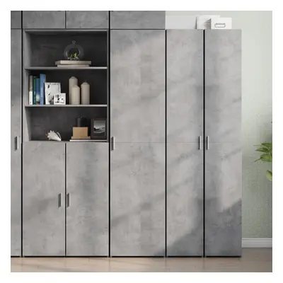 vidaXL Skříň highboard betonově šedá 45x42,5x185 cm kompozitní dřevo