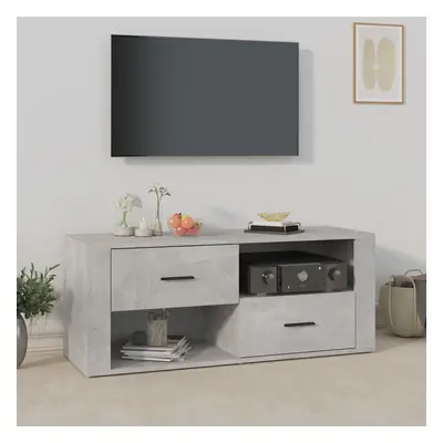 vidaXL TV skříňka betonově šedá 100x35x40 cm kompozitní dřevo