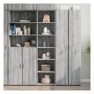 vidaXL Skříň highboard šedá sonoma 45 x 41 x 185 cm kompozitní dřevo