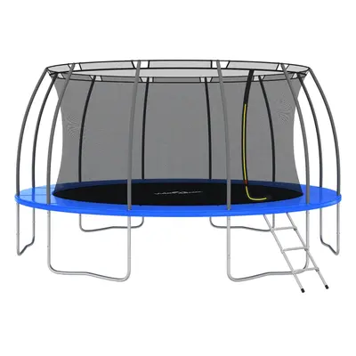 vidaXL Trampolína s příslušenstvím kulatá 488 x 90 cm 150 kg