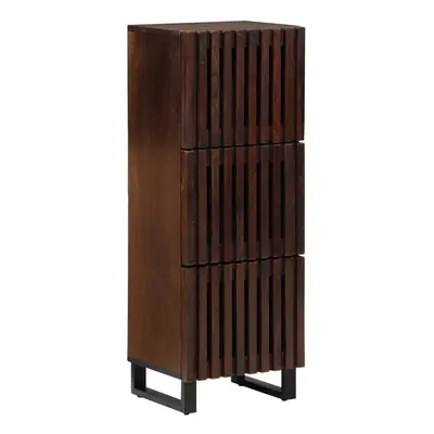 vidaXL Highboard hnědý 40 x 34 x 110 cm masivní mangovníkové dřevo