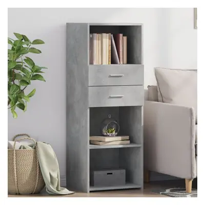 vidaXL Skříň highboard betonově šedá 45x42,5x124 cm kompozitní dřevo