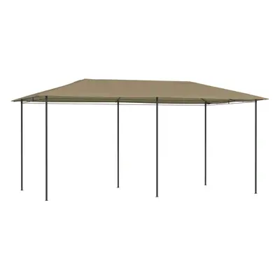 vidaXL Altán 2,98 x 5,3 x 2,59 m taupe 160 g/m²