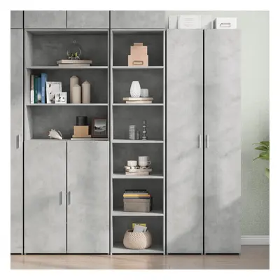 vidaXL Skříň highboard betonově šedá 45 x 41 x 185 cm kompozitní dřevo