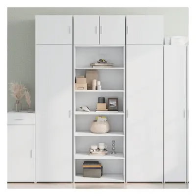 vidaXL Skříň highboard bílá 70 x 41 x 185 cm kompozitní dřevo