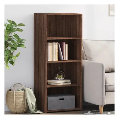 vidaXL Skříň highboard hnědý dub 50 x 41 x 124 cm kompozitní dřevo