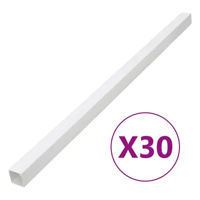 vidaXL Kabelová lišta 100 x 60 mm 30 m PVC