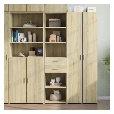 vidaXL Skříň highboard dub sonoma 45 x 42,5 x 185 cm kompozitní dřevo