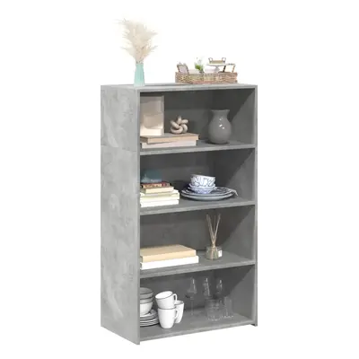 vidaXL Skříň highboard betonově šedá 70 x 41 x 124 cm kompozitní dřevo