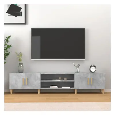 vidaXL TV skříňka betonově šedá 180 x 31,5 x 40 cm kompozitní dřevo