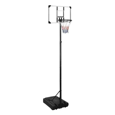 vidaXL Basketbalový koš s průhlednou deskou 280–350 cm polykarbonát