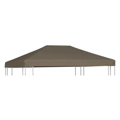 vidaXL Střecha na altán 310 g/m² 3 x 3 m barva taupe