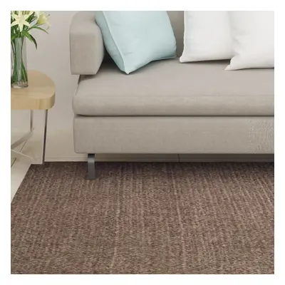 vidaXL Koberec přírodní sisal 80 x 350 cm hnědý