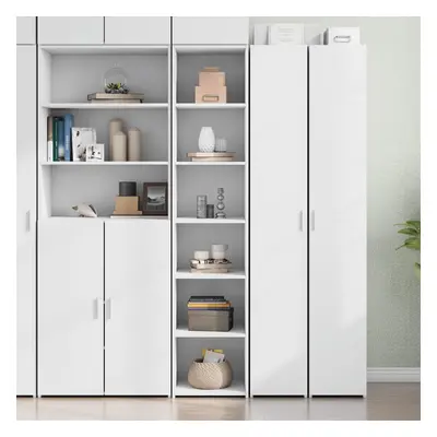 vidaXL Skříň highboard bílá 40 x 41 x 185 cm kompozitní dřevo