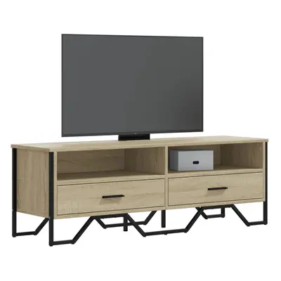 vidaXL TV skříňka dub sonoma 122 x 34 x 41 cm kompozitní dřevo