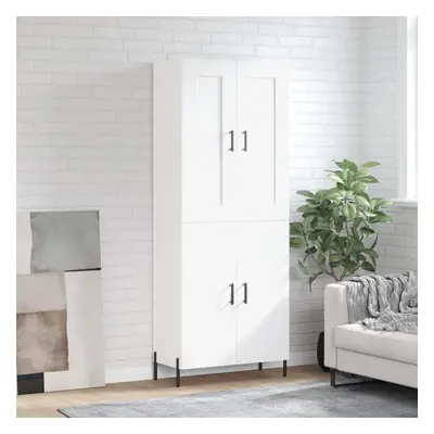 vidaXL Skříň highboard bílá 69,5 x 34 x 180 cm kompozitní dřevo