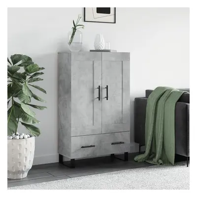 vidaXL Skříň highboard betonově šedá 69,5x31x115 cm kompozitní dřevo