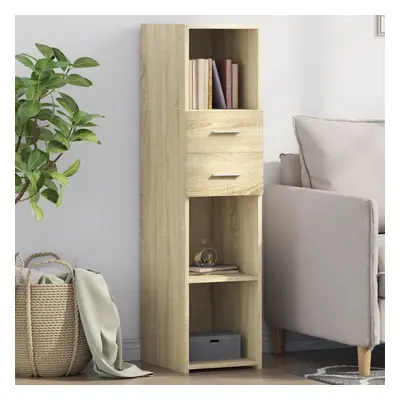 vidaXL Skříň highboard dub sonoma 30 x 42,5 x 124 cm kompozitní dřevo