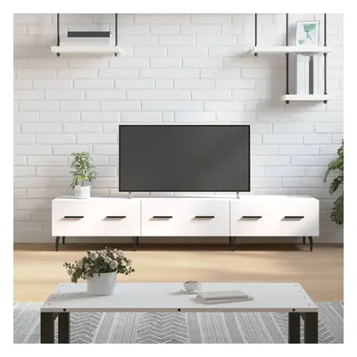 vidaXL TV skříňka bílá 150 x 36 x 30 cm kompozitní dřevo