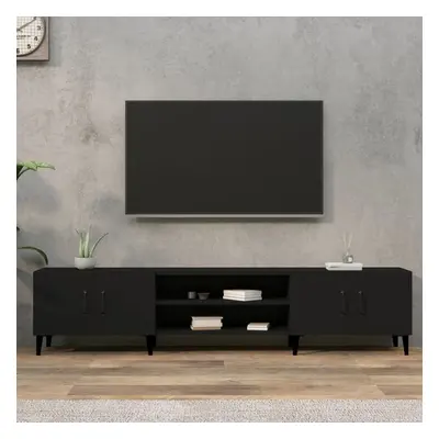 vidaXL TV skříňka černá 180 x 31,5 x 40 cm kompozitní dřevo