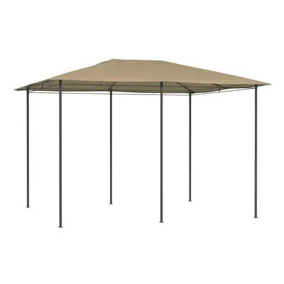 vidaXL Altán 3 x 4 x 2,6 m taupe 160 g/m²