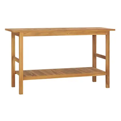 vidaXL Koupelnová skříňka masivní teak 132 x 45 x 75 cm