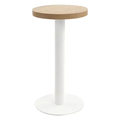 vidaXL Bistro stolek světle hnědý 40 cm MDF