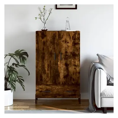 vidaXL Skříň highboard kouřový dub 69,5 x 31 x 115 cm kompozitní dřevo