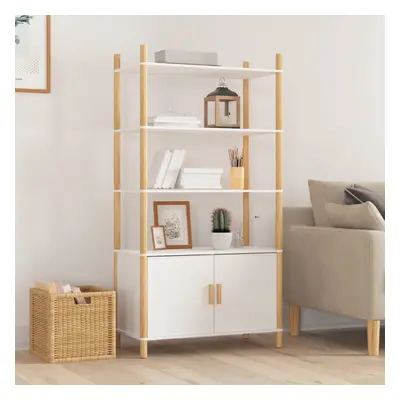 vidaXL Skříň highboard bílá 80x40x153 cm ompozitní dřevo