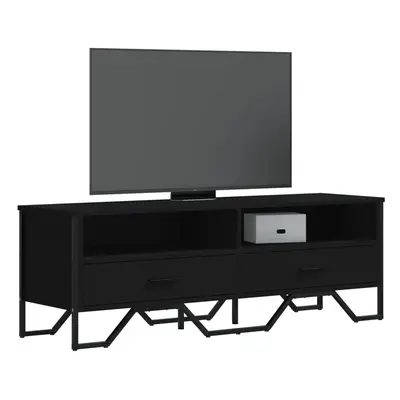 vidaXL TV skříňka černá 122 x 34 x 41 cm kompozitní dřevo