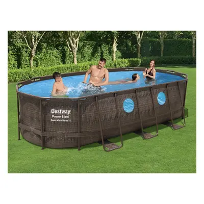 Bestway Bazénová sada Power Steel Swim Vista Series 549 x 274 x 122 cm