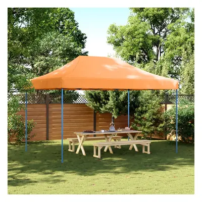 vidaXL Skládací party stan pop-up oranžový 410 x 279 x 315 cm