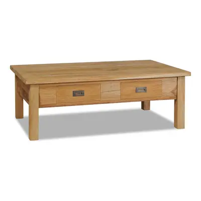 vidaXL Konferenční stolek masivní teak 100 x 60 x 35 cm