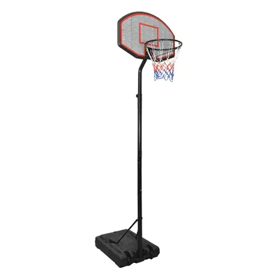 vidaXL Basketbalový koš černý 282–352 cm polyethylen