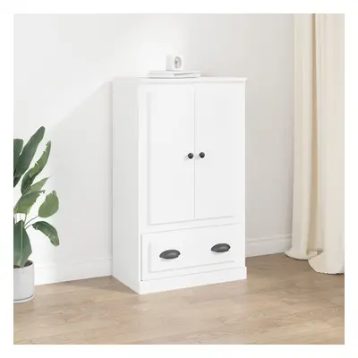 vidaXL Skříň highboard bílá 60 x 35,5 x 103,5 kompozitní dřevo