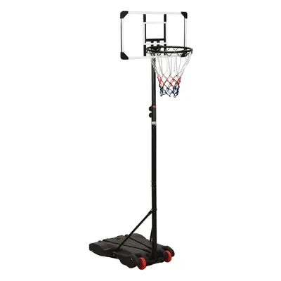 vidaXL Basketbalový koš s průhlednou deskou 216 x 250 cm polykarbonát